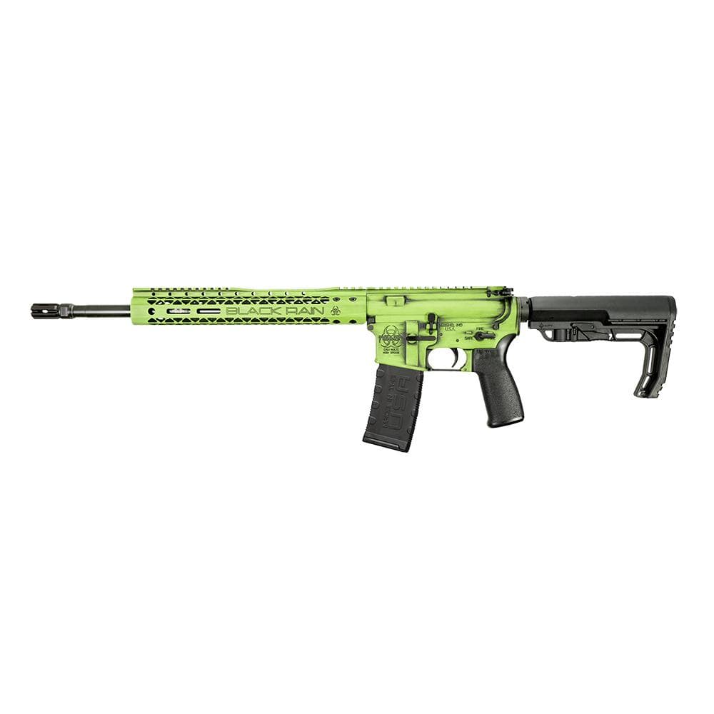 Black Rain Ordnance Spec+ Fusion Rifle 5.56mm 30rd Magazine 16" Barrel Zombie Green Battleworn Finish