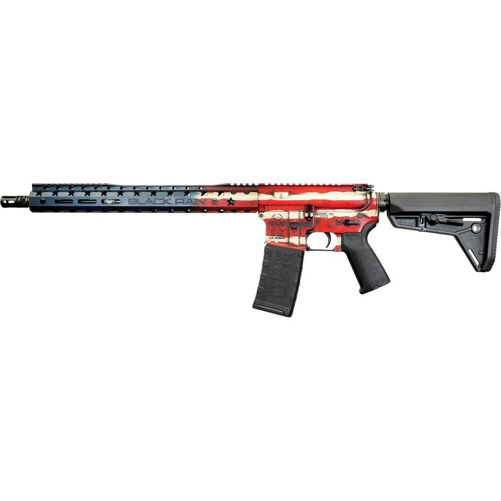 Black Rain Ordnance Spec+ Patriot Rifle 5.56mm 30rd Magazine 16" Barrel Old Glory Finish