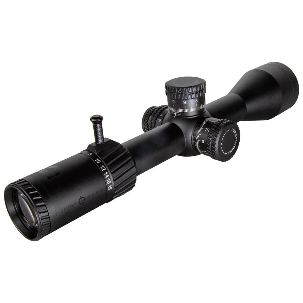 Sightmark Presidio 3-18x50 Rifle Scope FFP LR2 Illuminated Black