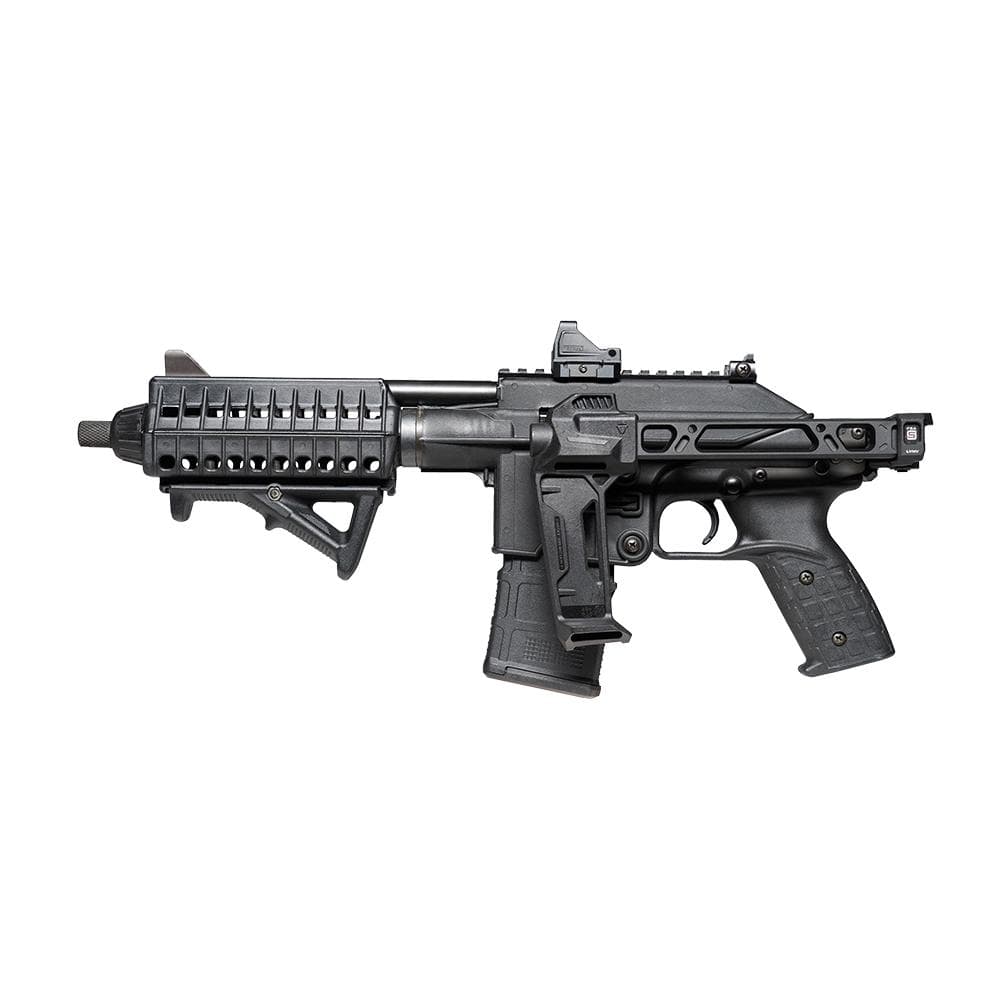 Kel-Tec PLR16 Defender Handgun .223 Rem/5.56mm 10rd Magazine 9" Barrel Viridian RFX11 Red Dot & Strike Industries Brace