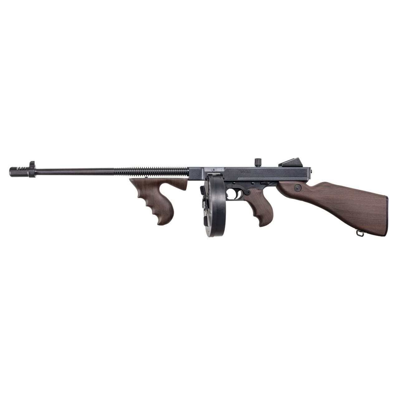 Auto Ordinance 1927A1-1C Light Weight Deluxe Rifle .45 Auto 50rd Drum/20rd Stick Magazine 18" Barrel Walnut Grain Poly Furniture