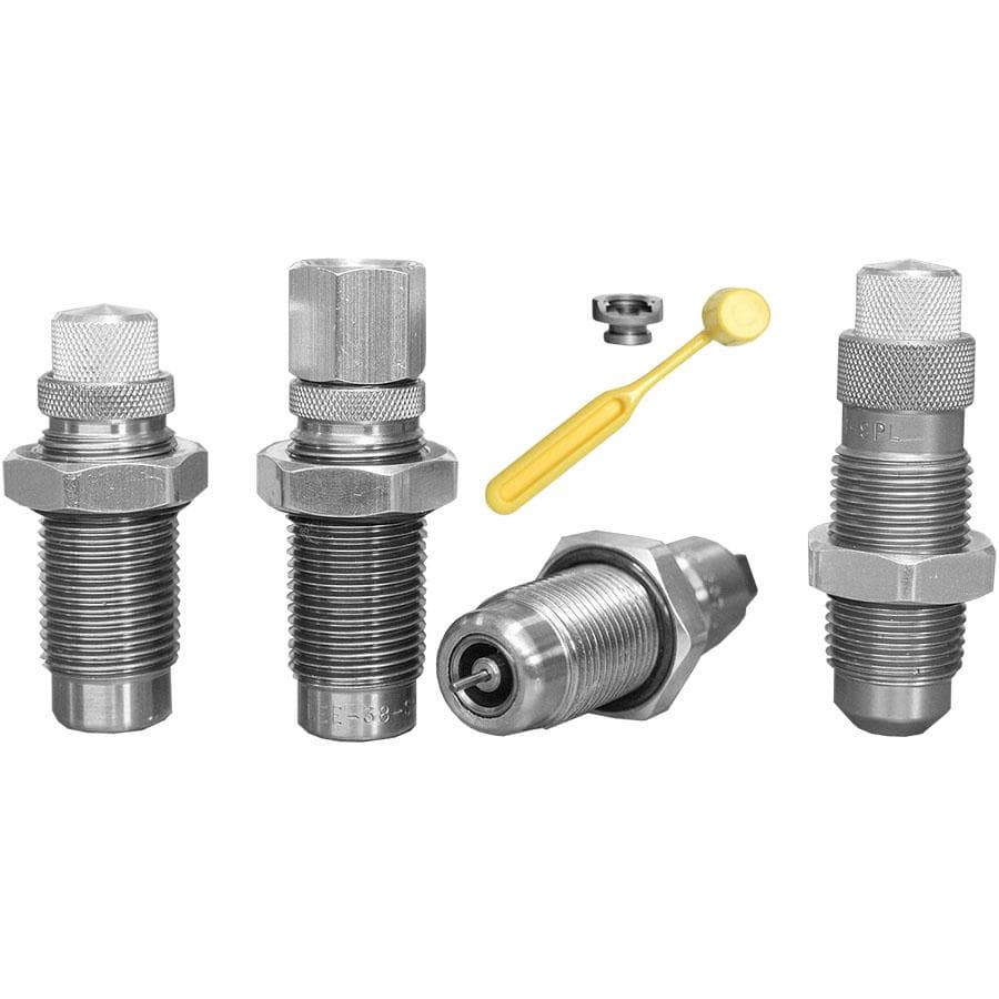 Lee Carbide Deluxe Pistol 4-Die Set .38 Spl /.357 Mag