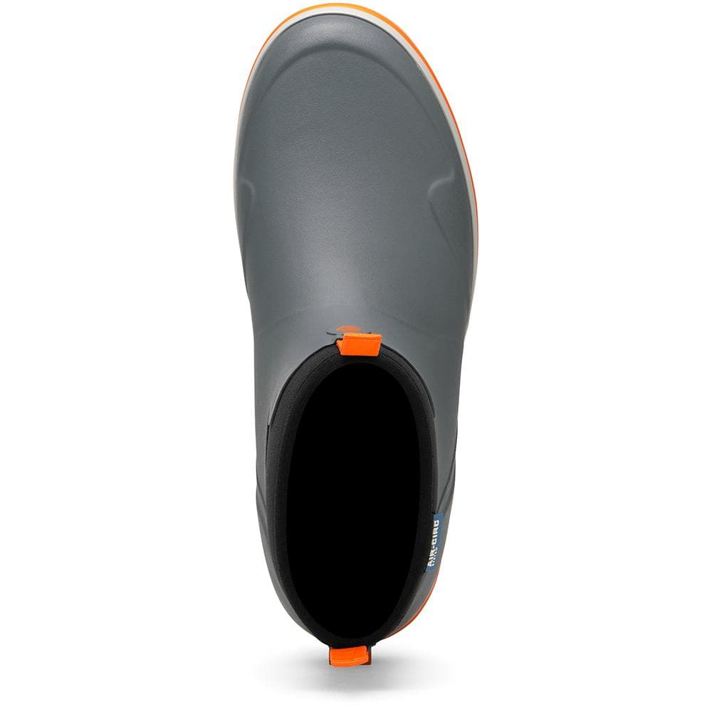 LaCrosse Mens Alpha Deck Boot 6" Grey/Orange Size 13
