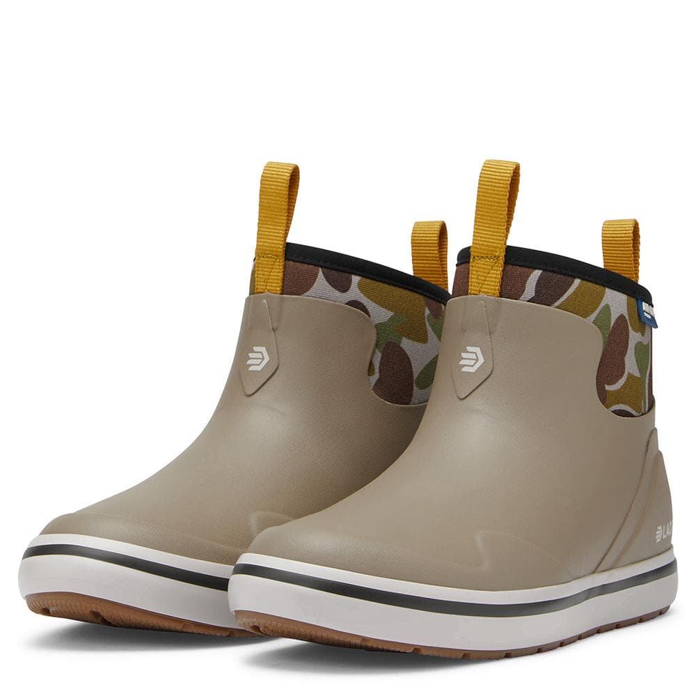 LaCrosse Womens Alpha Deck Boot 6" Timber Wolf/Camo Size 9