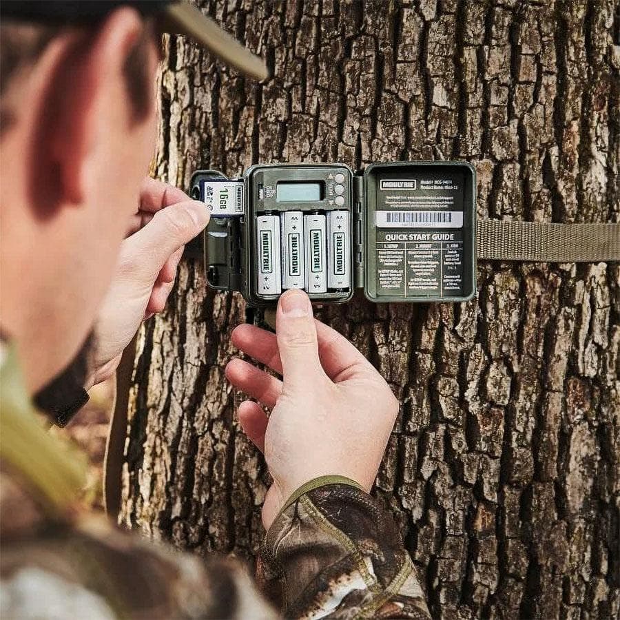 Moultrie MICRO AC-36 Infrared Trail Camera Kit Green