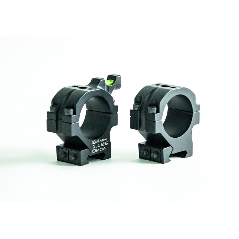 Masterpiece Arms BA Rings 30mm 1.25" Black
