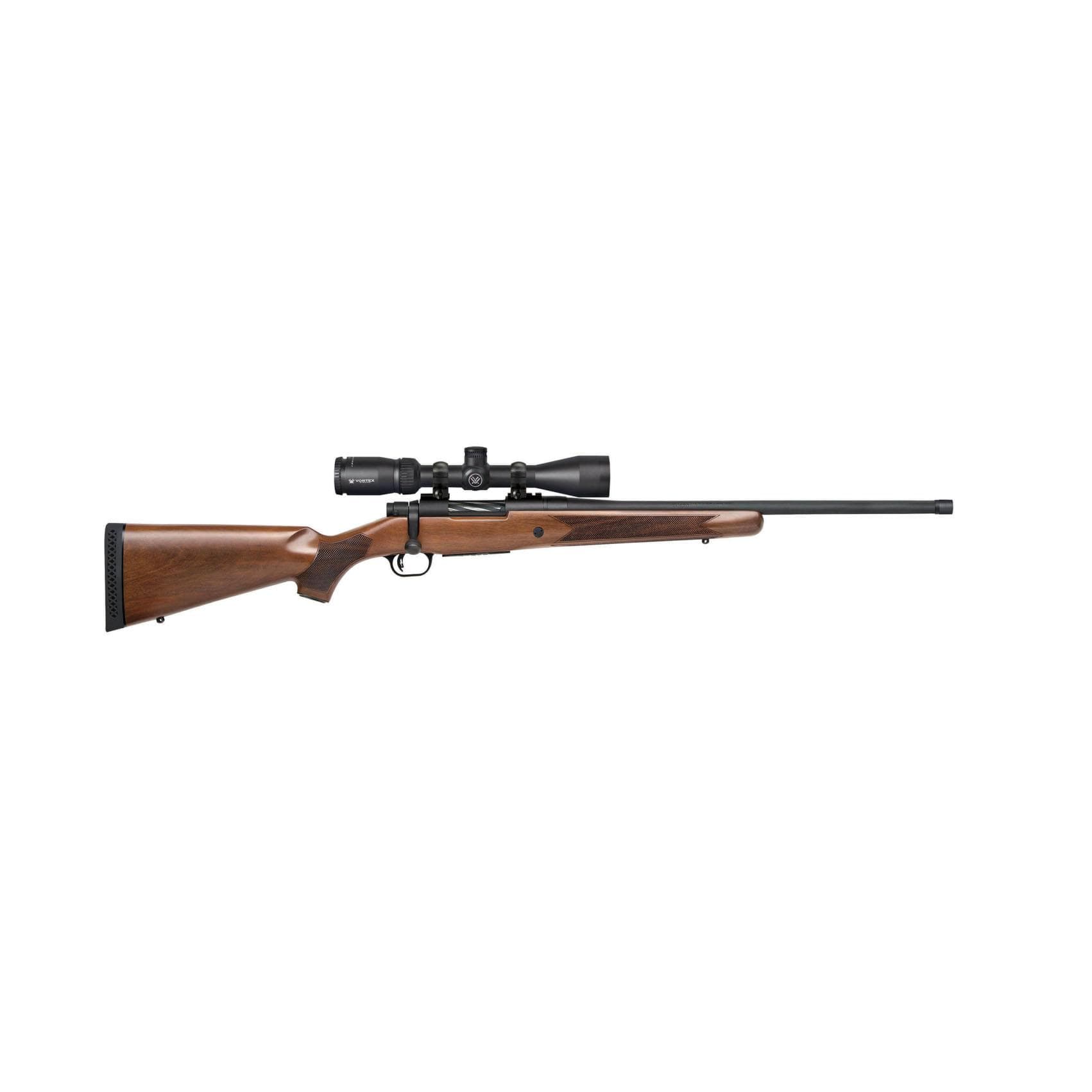 Mossberg Patriot Walnut Vortex Rifle .400 Legend 4rd Capacity 20'' Threaded Barrel Walnut Stock Vortex Crossfire II 3-9x40mm