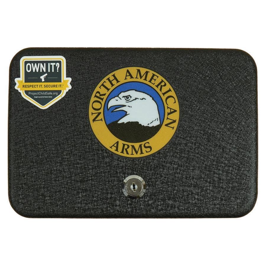 NAA 22M Mini Revolver Handgun .22 Magnum 5rd Capacity 1.625" Barrel Stealth Grey with Rose Grip