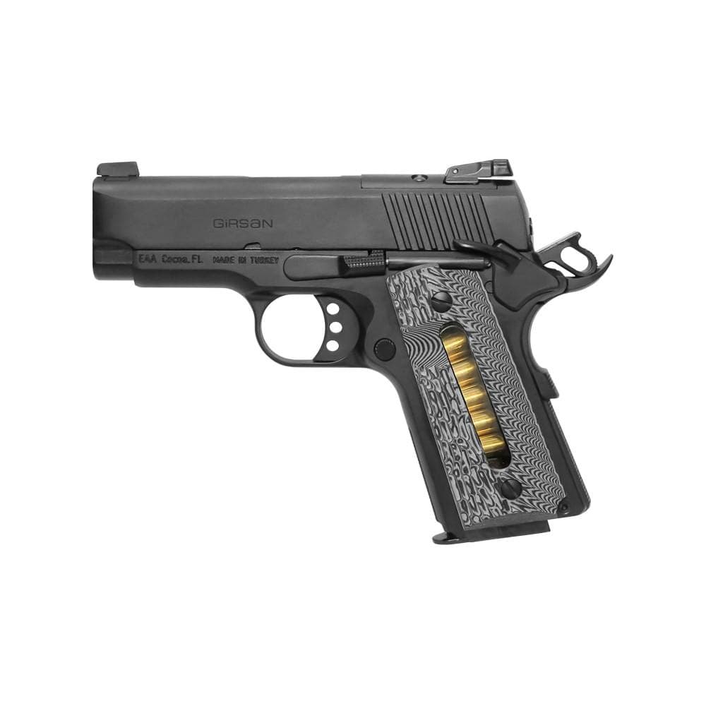 EAA Girsan MC1911 SC Ultimate Handgun 9mm Luger 7rd Magazine 3.4" Barrel Black Frame