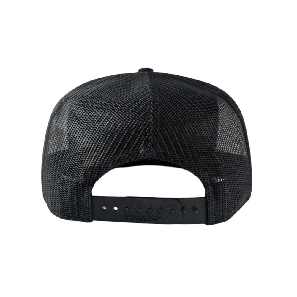 Nine Line Killdozer 7-Panel Richardson Trucker Hat Black