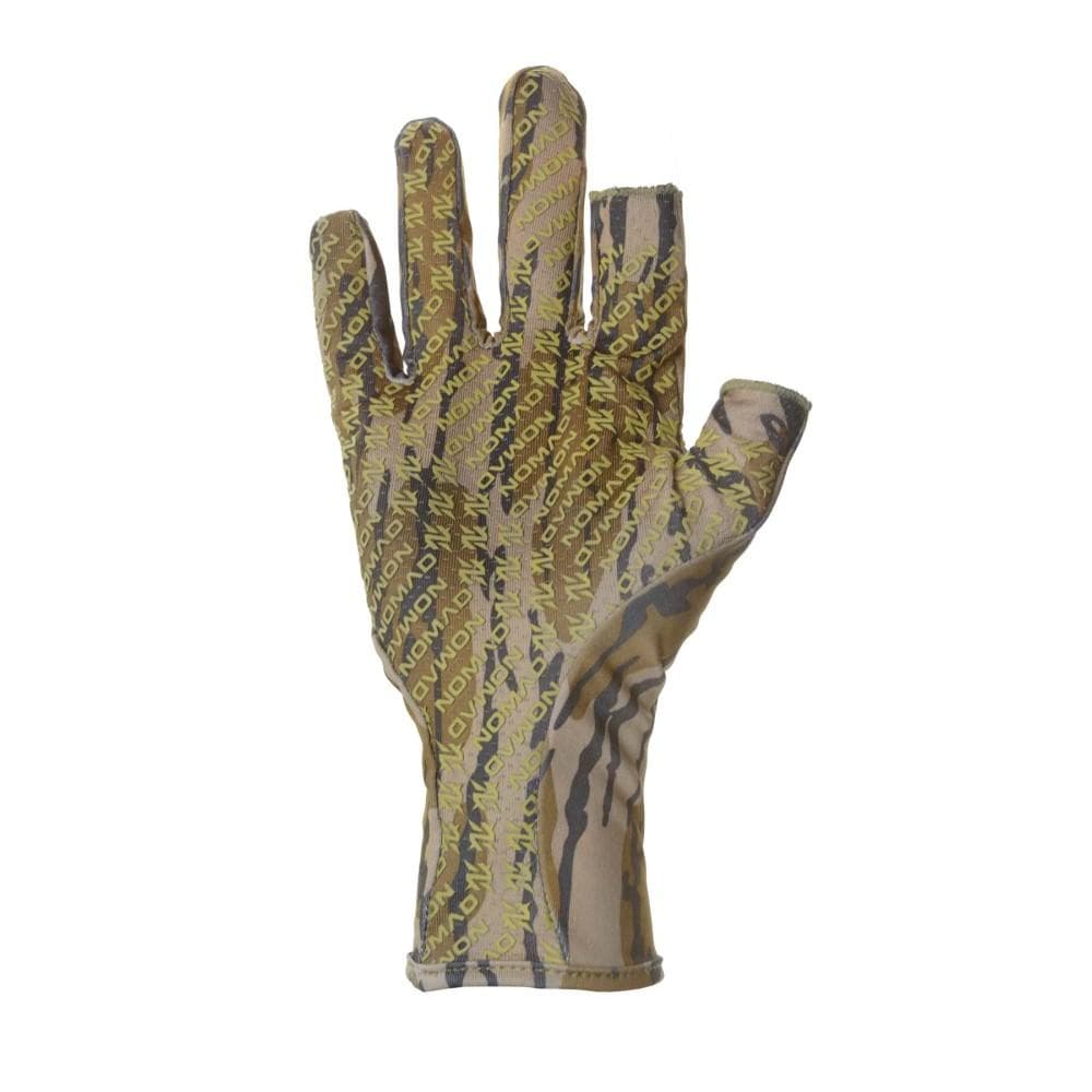 Nomad Fingerless Turkey Glove Mossy Oak Bottomland L/XL