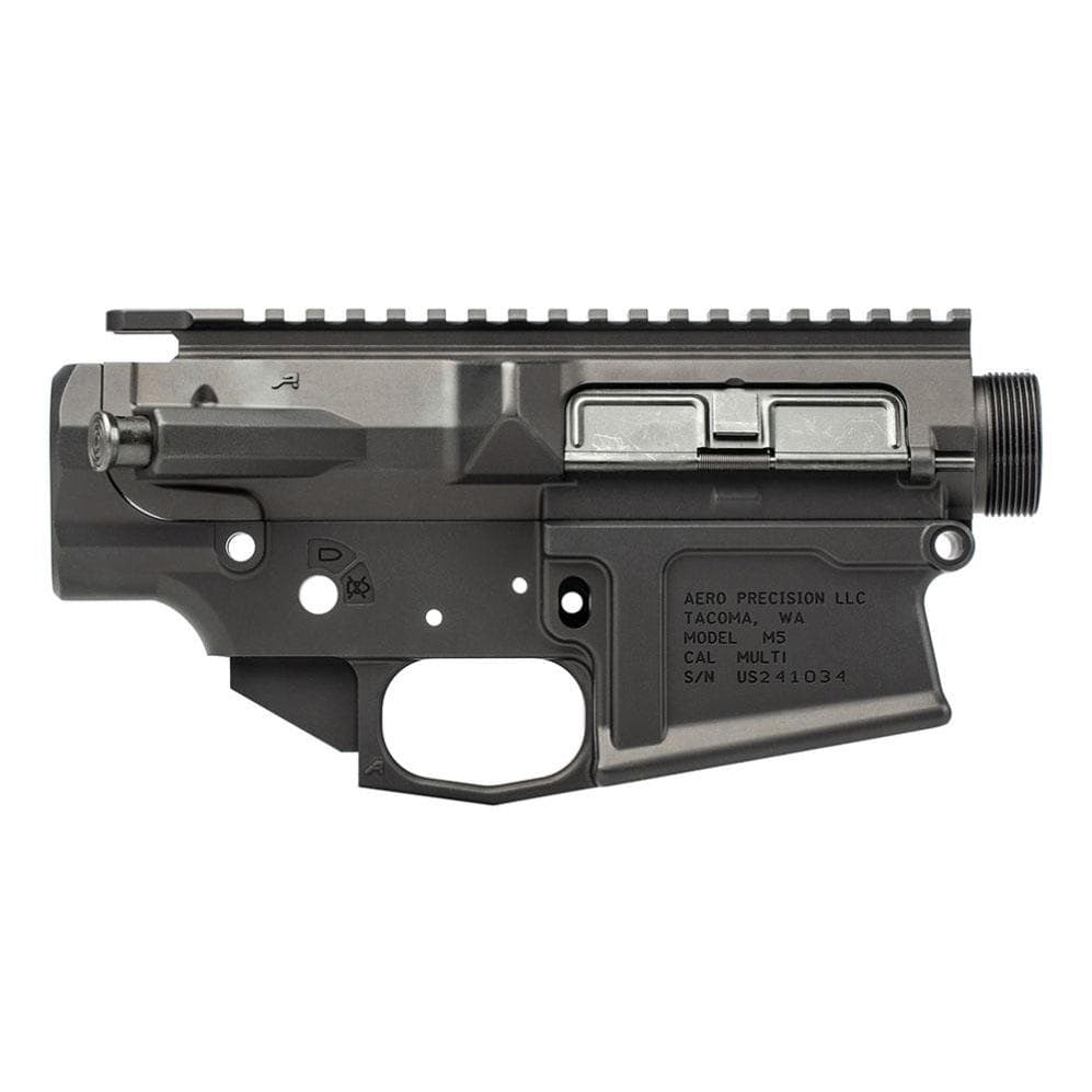 Aero Precision M5(.308) Threaded Assembled Receiver Set - Anodized (C)