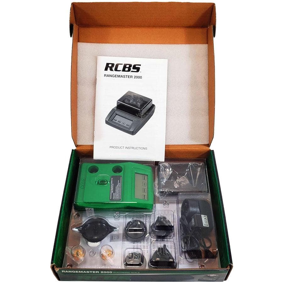 RCBS Rangemaster 2000 Electronic Scale 120/240-VAC/9V-DC