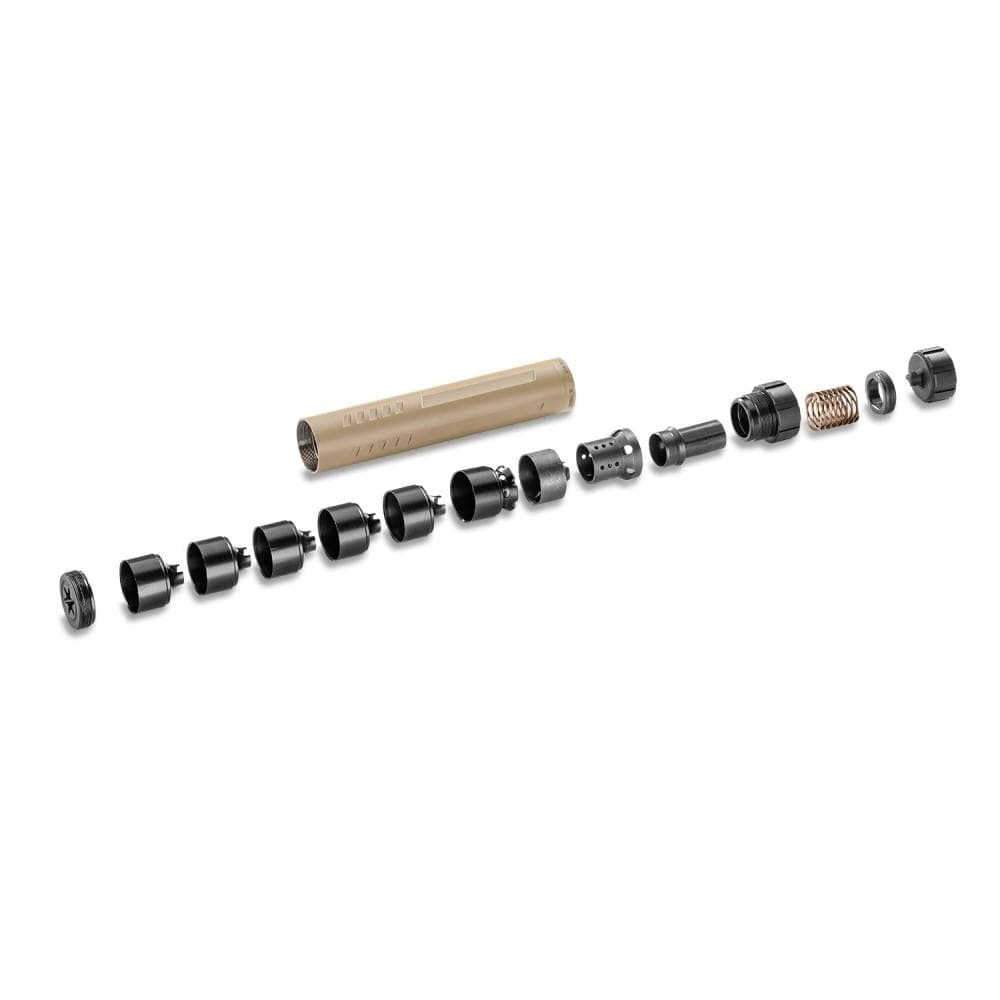 FN Rush 9Ti Suppressor 1/2x28 9mm Luger 7.3" FDE
