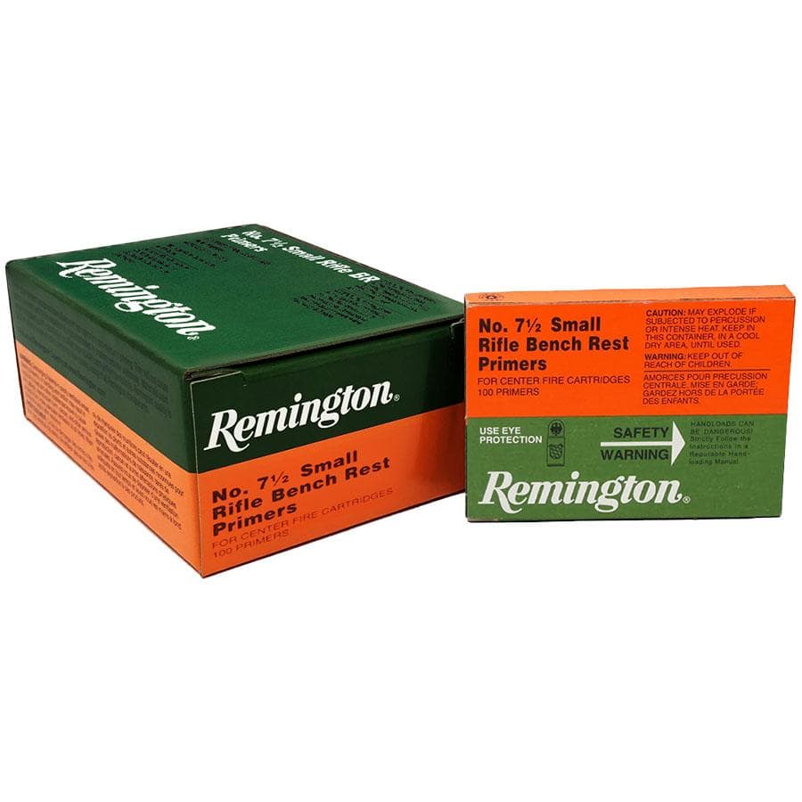 Remington Centerfire Primers-7-1/2 Small Rifle BR 1000/ct