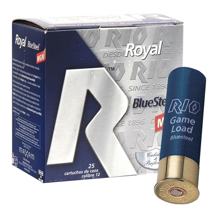 Rio Royal BlueSteel 12 ga 3 1/2" MAX 1 3/8 oz #BB 1550 fps 25/ct