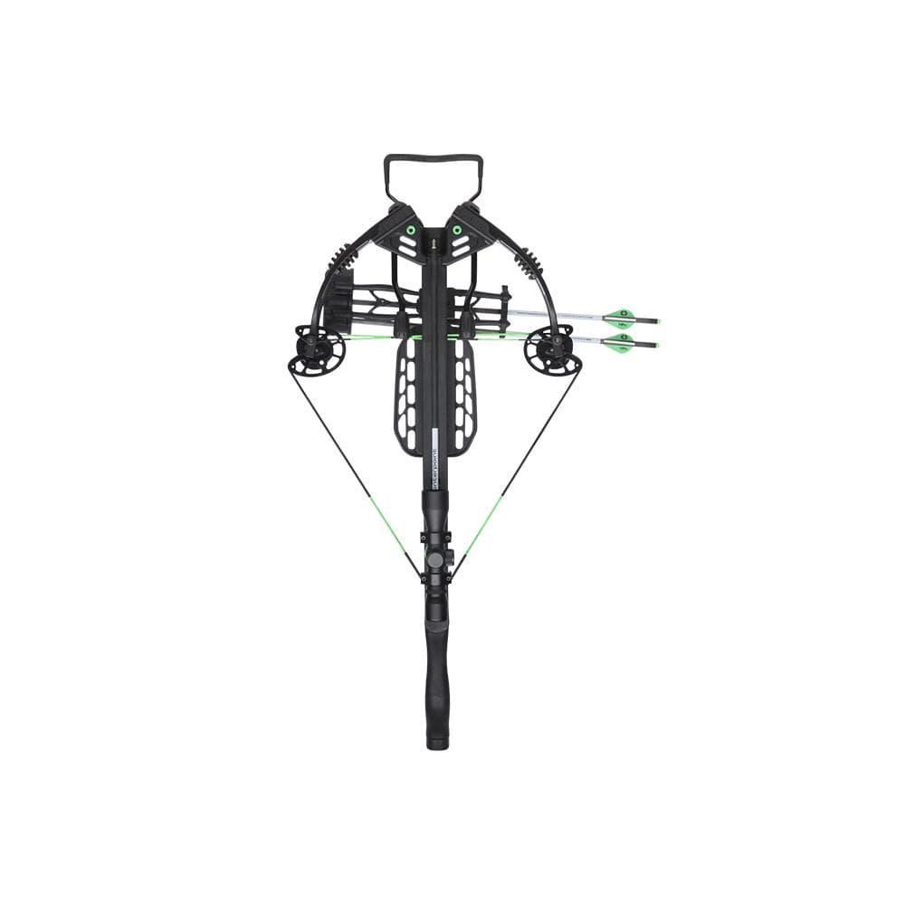 DEMO CenterPoint AT400 Crossbow Detachable Silent Crank System Auto Retracting Sled