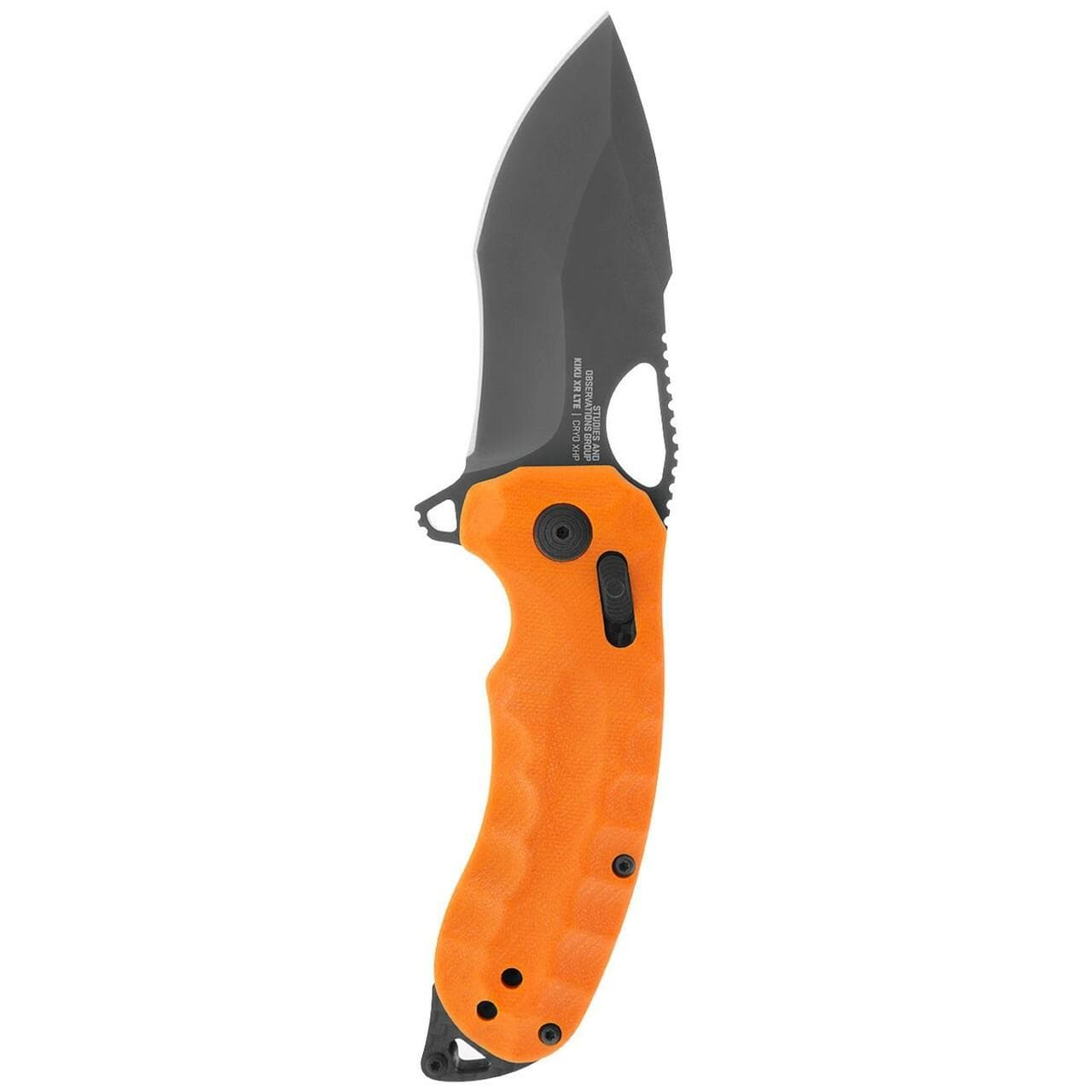 SOG Kiku XR LTE Blaze Orange Knife 3.02" Blade Orange