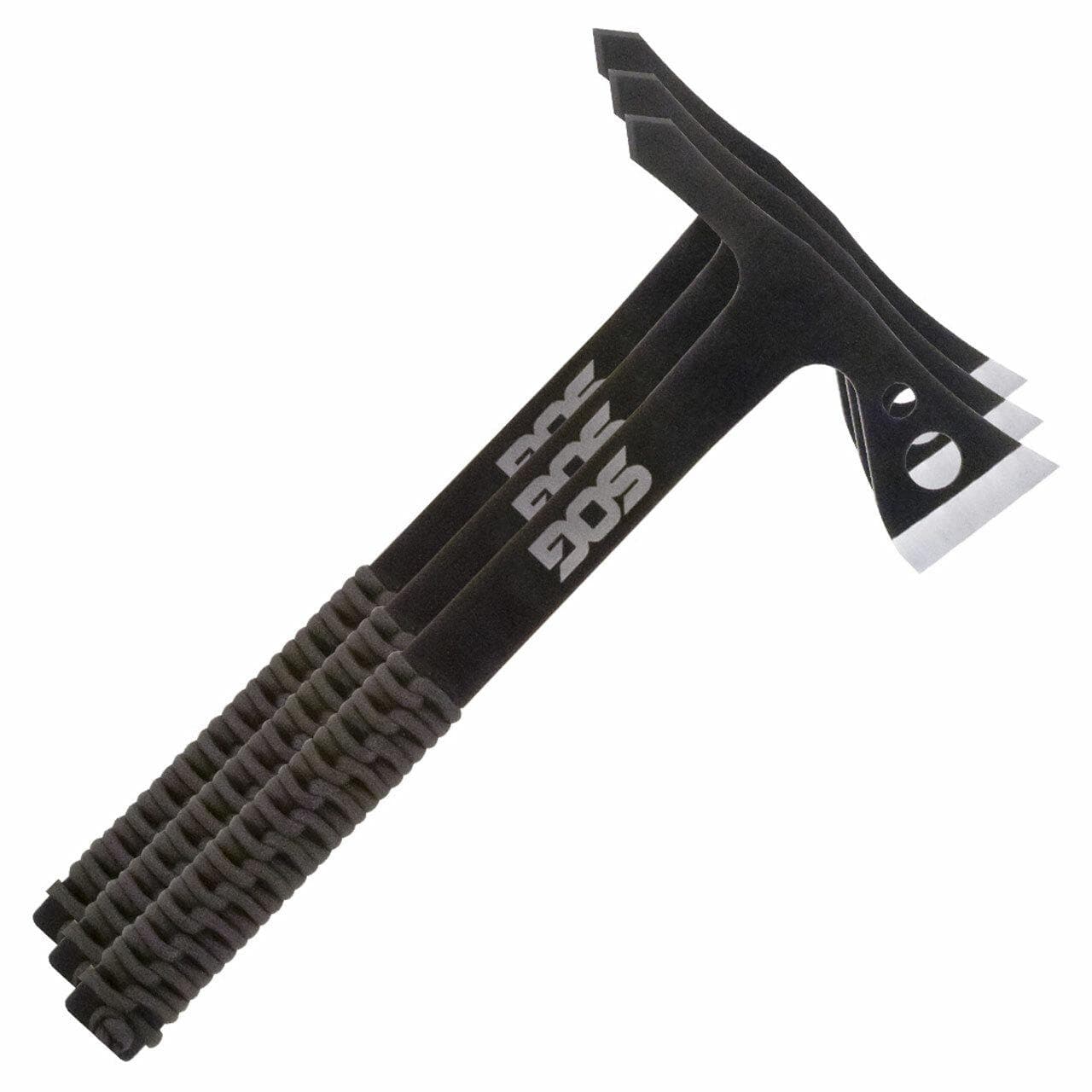 SOG Throwing Hawks 3 Pack Black with Nylon Sheath