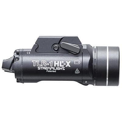 Streamlight TLR-1 HL-X USB Weapon Light 1500 Lumens Black with Rechargeable Batteries