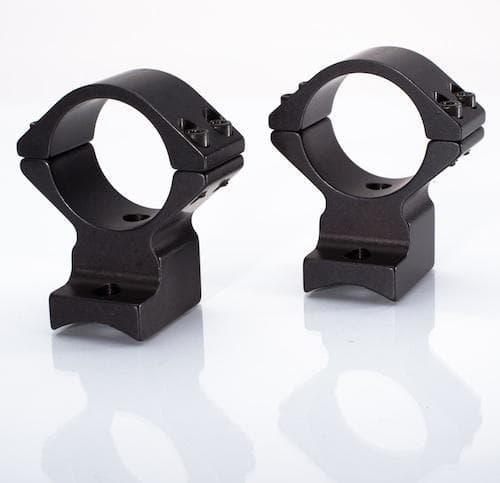 Talley Lightweight Alloy Scope Mount Combo Remington Model 700-721-722-725-40X 30mm Low SA 20MOA - Black Anodized