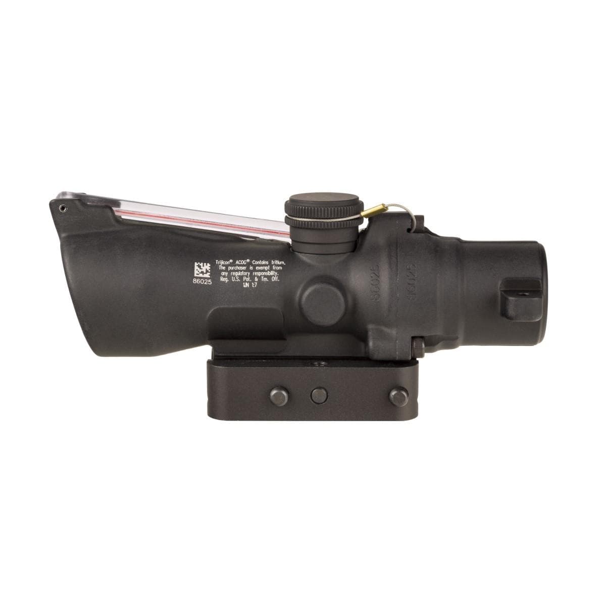 Trijicon Compact ACOG 3x24 Rifle Scope Low Height Red Crosshair 7.62x39/123gr. Illuminated Black