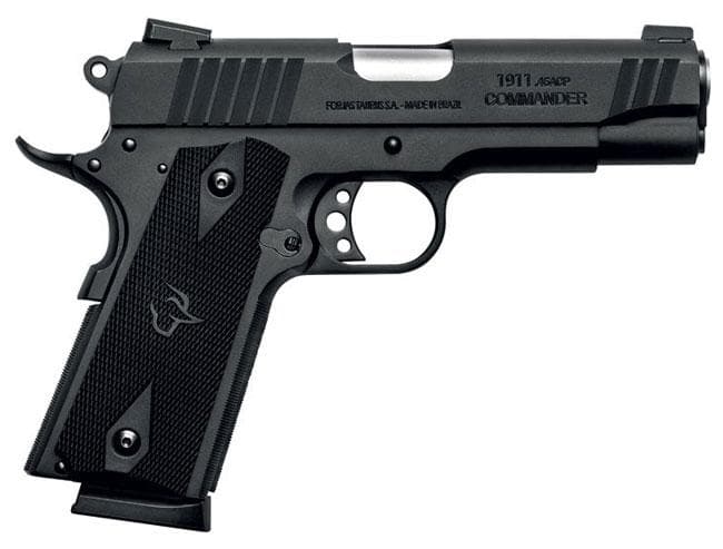 1911 Commander 45ACP BK/BK 4.25"" 2x8