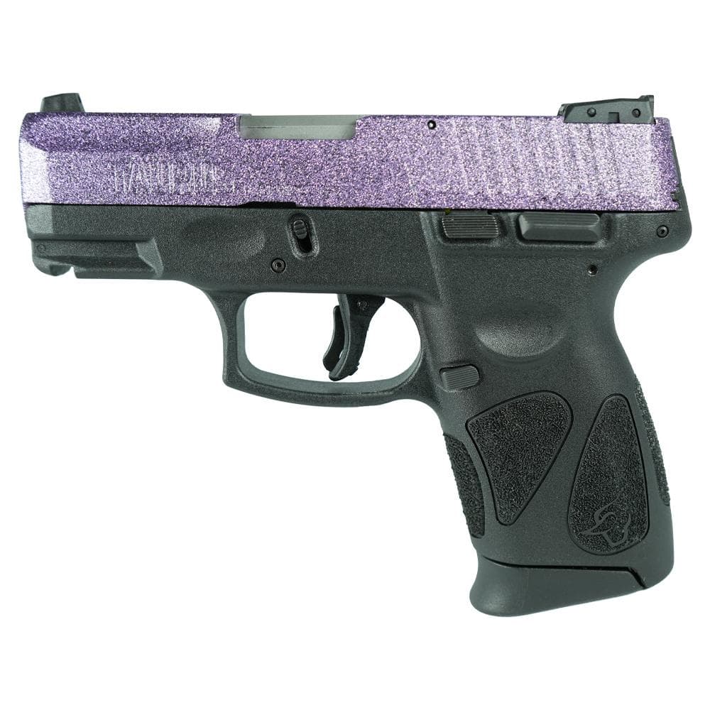 Taurus Exclusive G2C "Purple Sparkle" Handgun 9mm Luger 12rd Magazines(2) 3.2" Barrel Black Slide/Grip