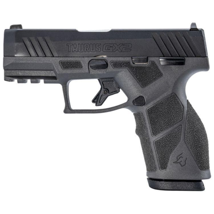 Taurus GX2 Handgun 9mm Luger 13rd Magazines (2) 3.38" Barrel Gray Frame/Black Slide