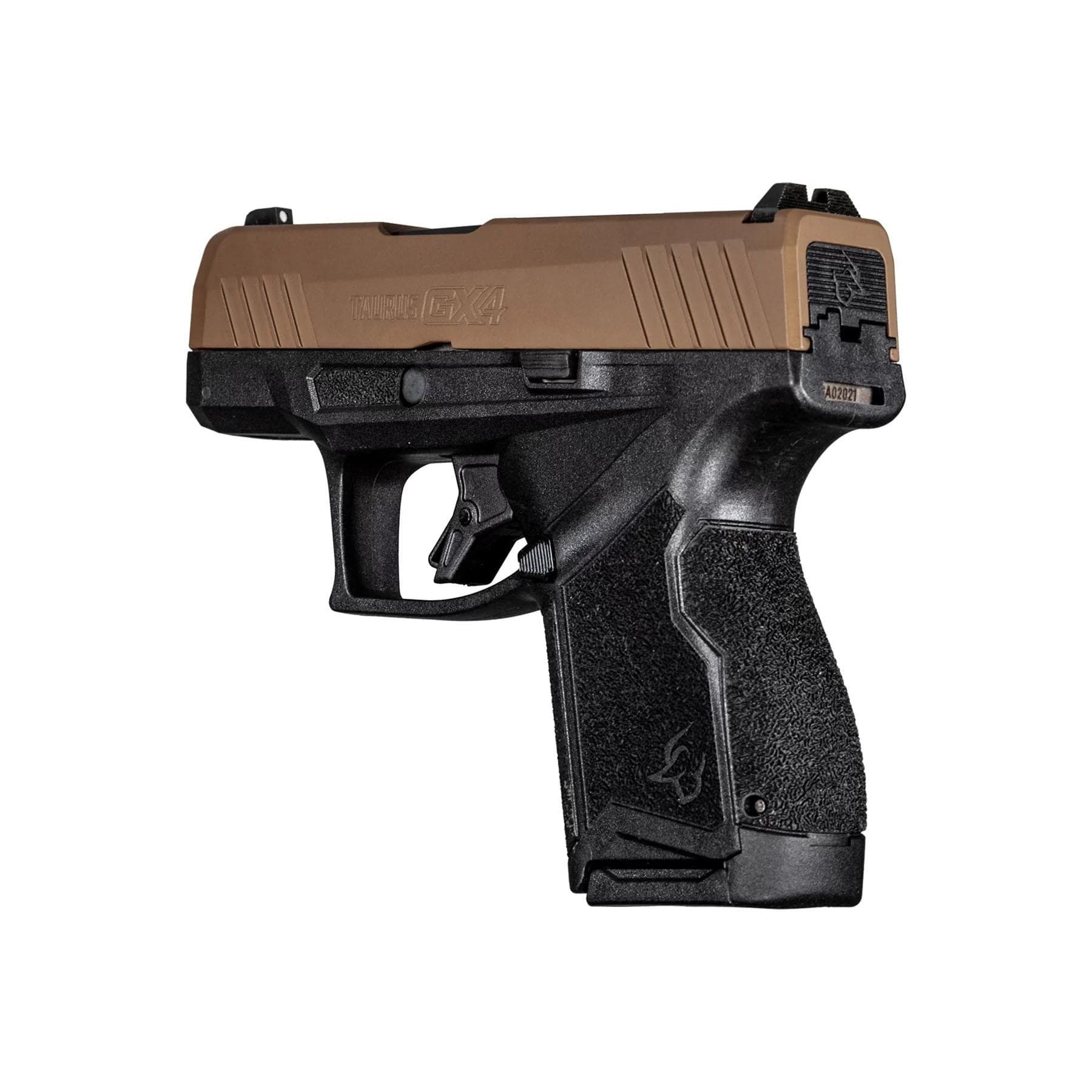 Taurus GX4 Black/Troy Coyote Brown 9mm Luger Micro-Compact 11rd 3.06" Barrel