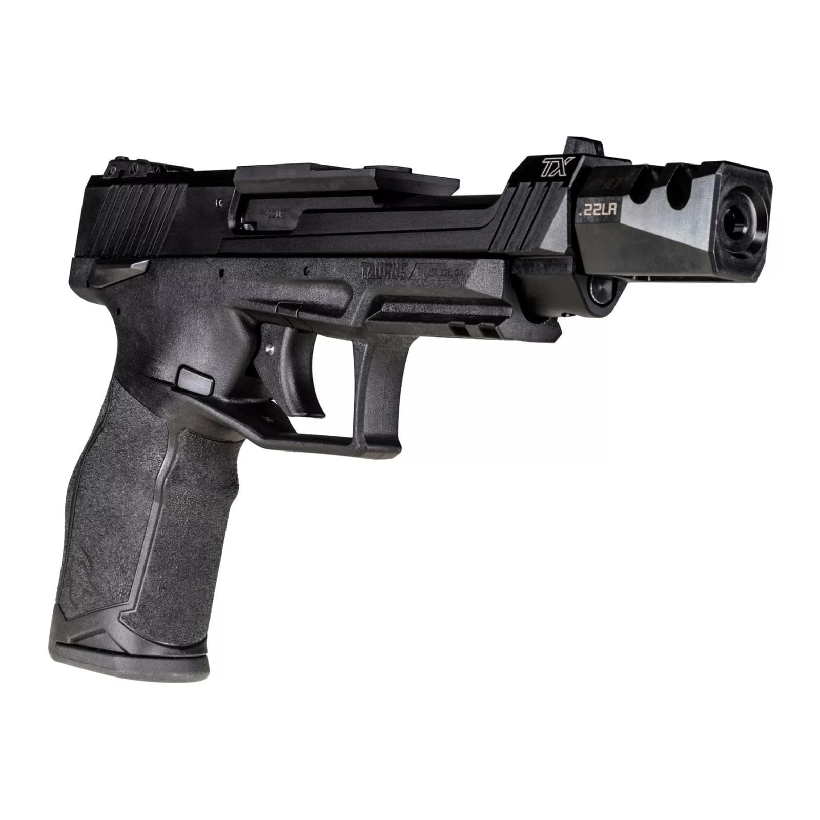 TaurusTX 22 Competition Hard Anodized Black 22 LR Black Polymer Frame 10rd Magazine (3) 5.25" Barrel