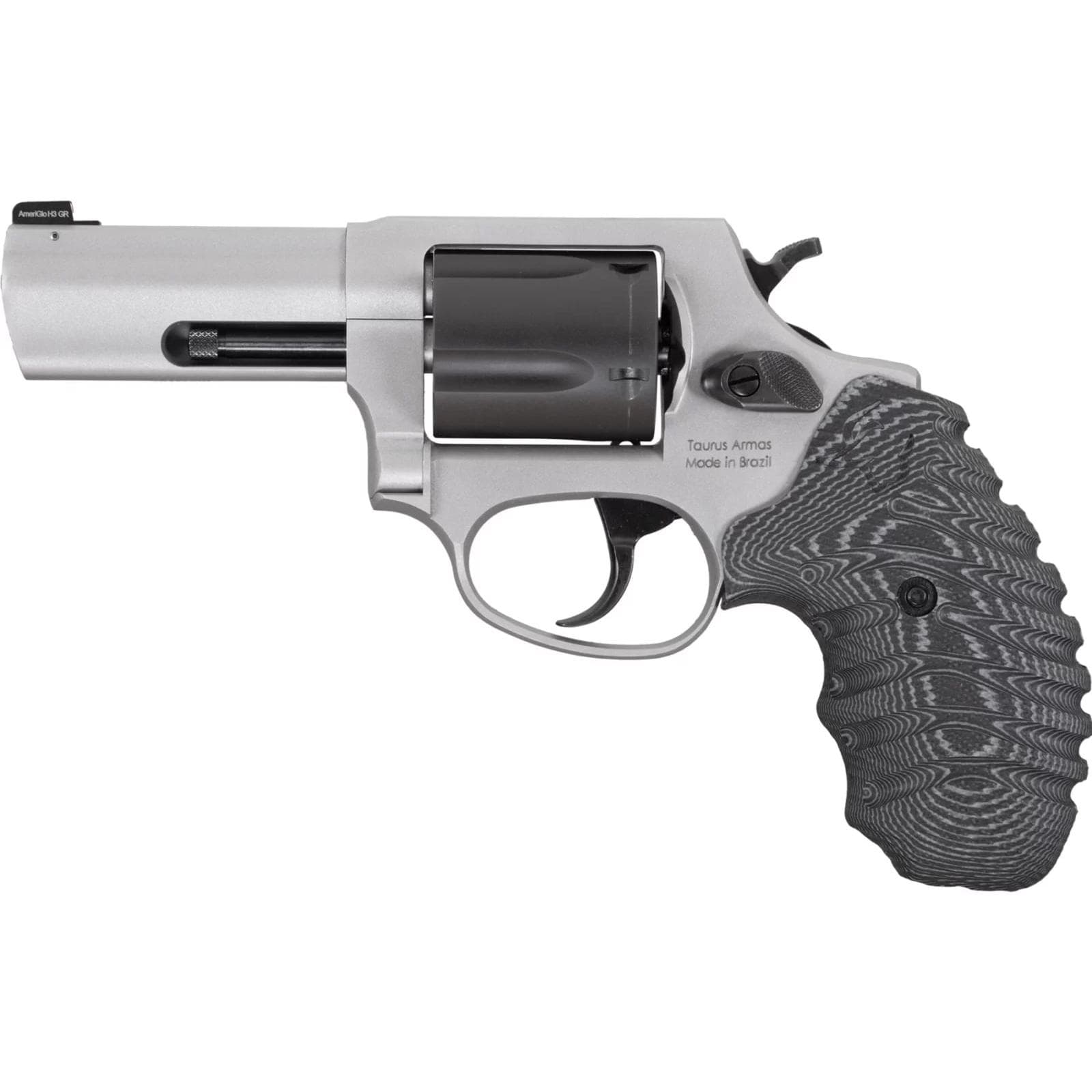 Taurus Defender 605 Handgun 357 Mag/38 Spl+P Matte 5rd Capacity 3" Stainless Steel Barrel Black Cylinder VZ Grips