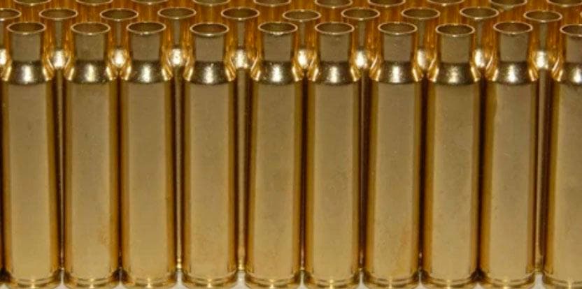 Top Brass Once Fired/Cleaned Mixed Headstamp Brass 338 Lapua 50/ct