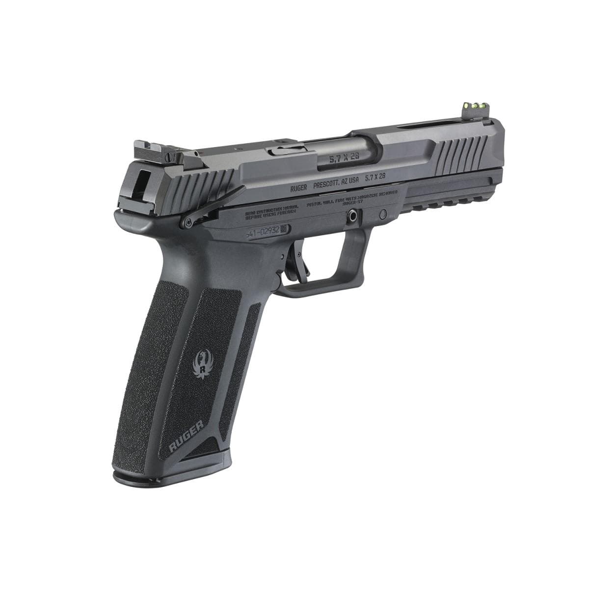 Ruger 57 Handgun 5.7x28mm 10rd Magazine 4.94" Barrel Black