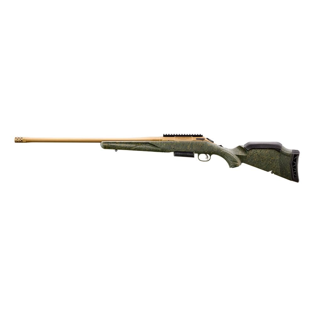 Ruger American Gen II Predator Rifle 450 Bushmaster 3rd Magazine 22" 11/16x24 Threaded Barrel Green