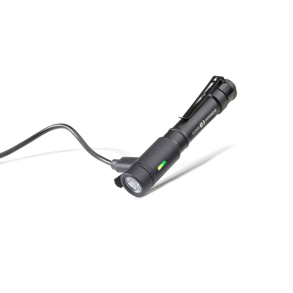 Cloud Defensive Chircro Admin Flashlight 350 Lumens with Hat Clip
