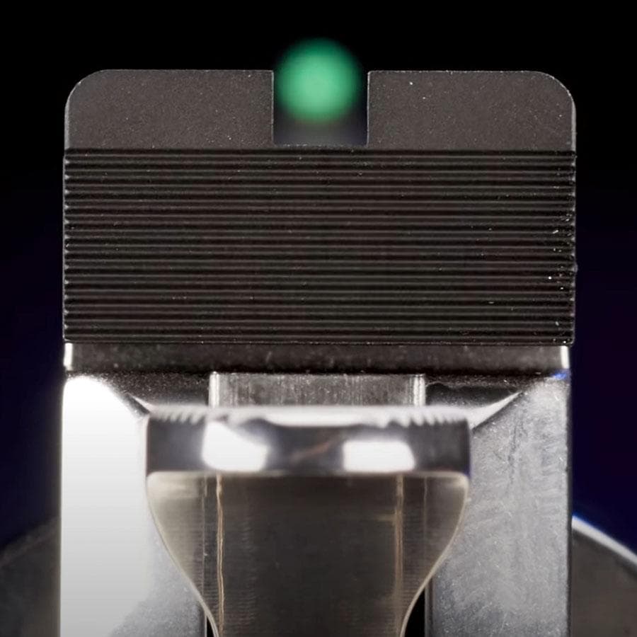 Wilson Combat Rear Sight for Colt 2020 Python/Anaconda Adjustable Serrated Blade Black