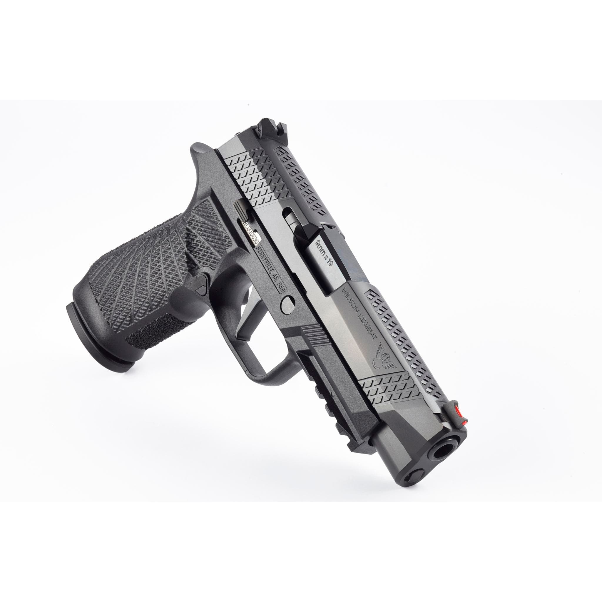 Wilson Combat/SIG P320 Full-Size Handgun 9mm Luger 17rd Magazines (2) 4.7" Barrel Black Grip Module