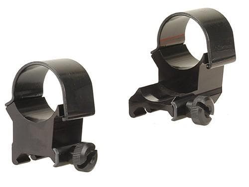 Weaver Detachable Extension Top Mount Aluminum Scope Rings - 1" - X-High EXT - Black