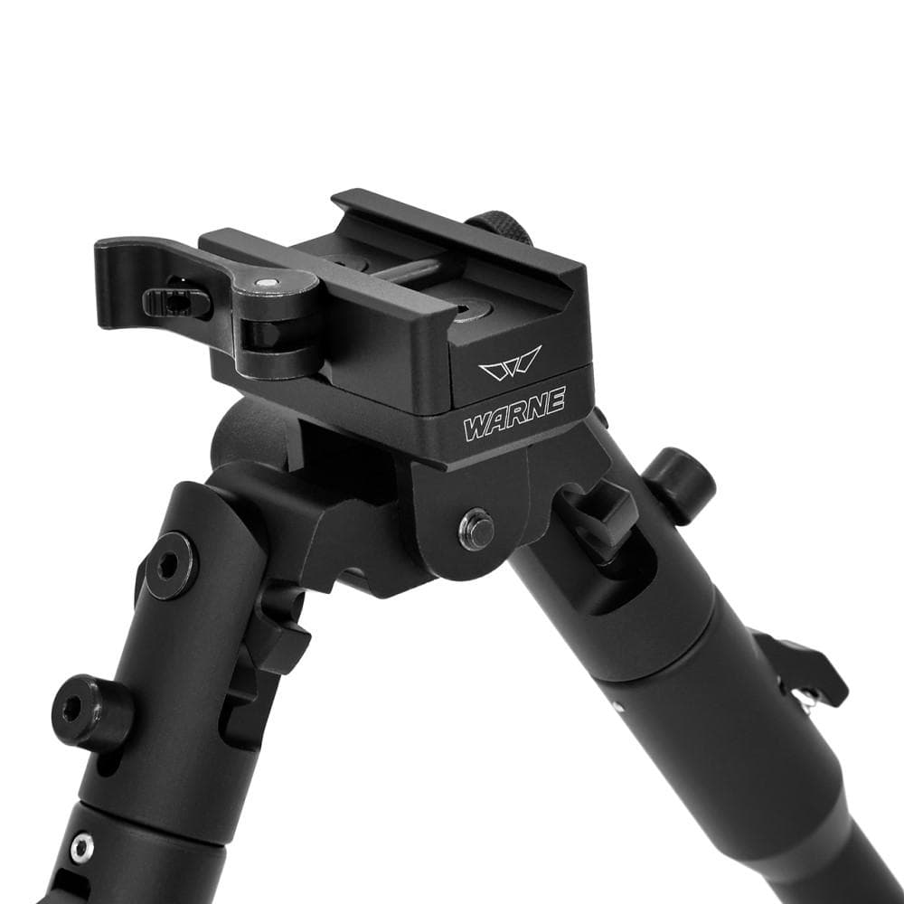 Warne Skyline Precision Lite Bipod with QD Picatinny Rail Interface Black