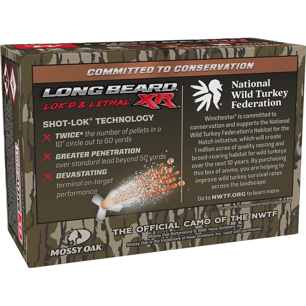 Winchester NWTF 50th Anniversary Long Beard Turkey Shotshells 12 ga 3" 1-3/4oz 1200 fps #5 10/ct