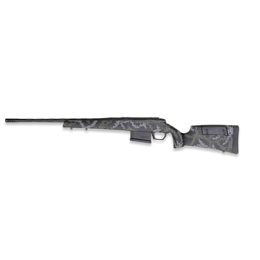 Weatherby Model 307 RANGE XP 2.0 Rifle 7mm PRC 5rd Capacity 22'' Barrel Green/Grey Sponge Pattern Stock