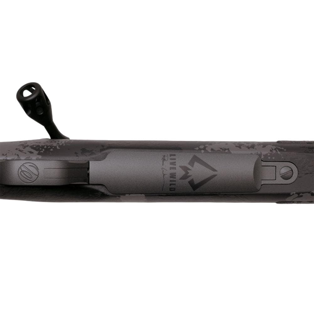 Weatherby Mark V Live Wild Rifle 257 Wby Mag 3rd Magazine 26" 1/2x28 Threaded Barrel Black