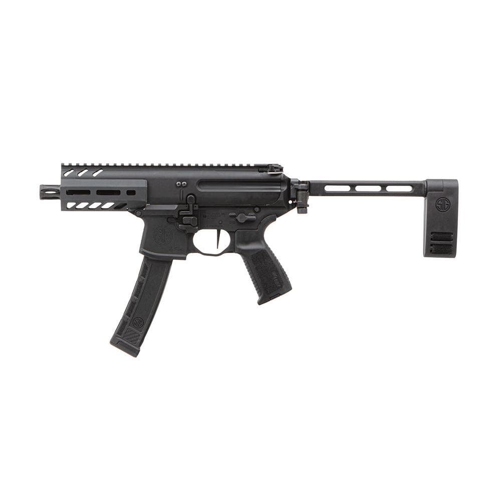 Sig Saur MPX K Pistol 9mm Luger 30rd Magazine 4.5" Barrel Folding Pistol Brace