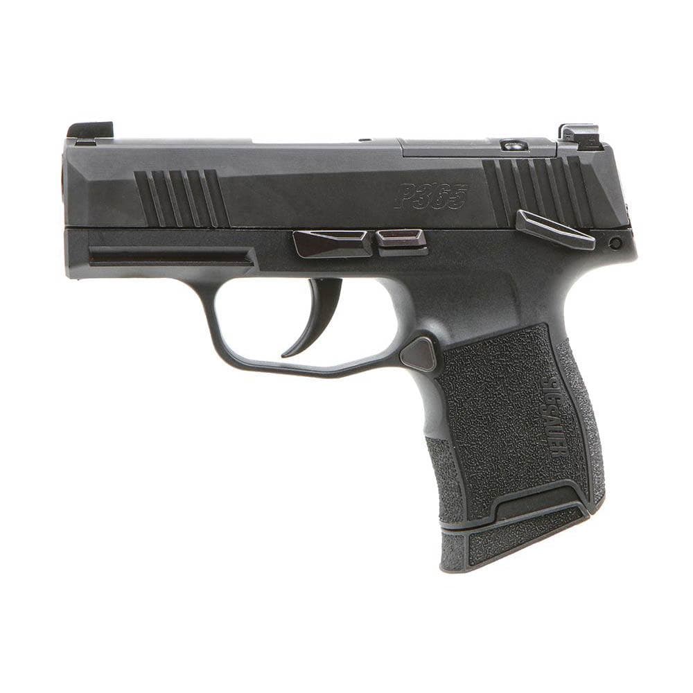 Sig Sauer P365 Optic Ready Handgun 9mm Luger 10rd Magazines(2) 3.1" Barrel X-RAY 3 Sights Manual Safety