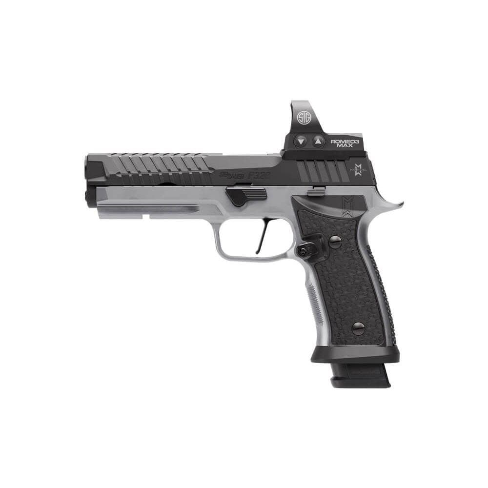 Sig Sauer P320-Max SXG Handgun 9mm Luger 21rd Magazines(4) 5" Barrel Romeo3 Max 6 MOA