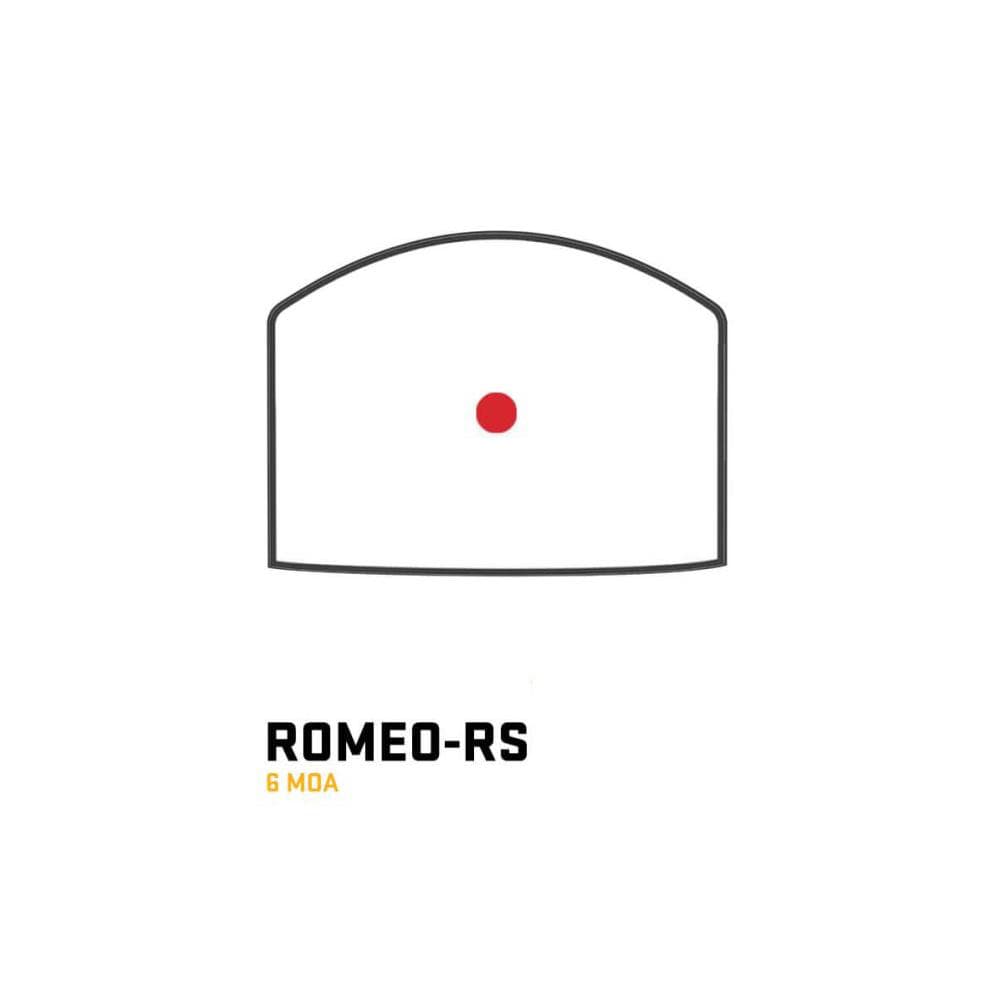 Sig Sauer Romeo-RS Compact Footprint Red Dot 6 MOA Dot Black