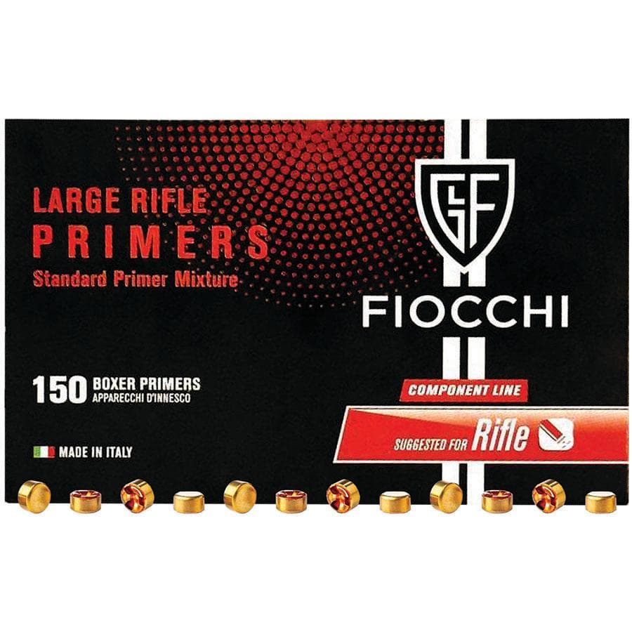 Fiocchi Large Rifle Primers - 1500/ct
