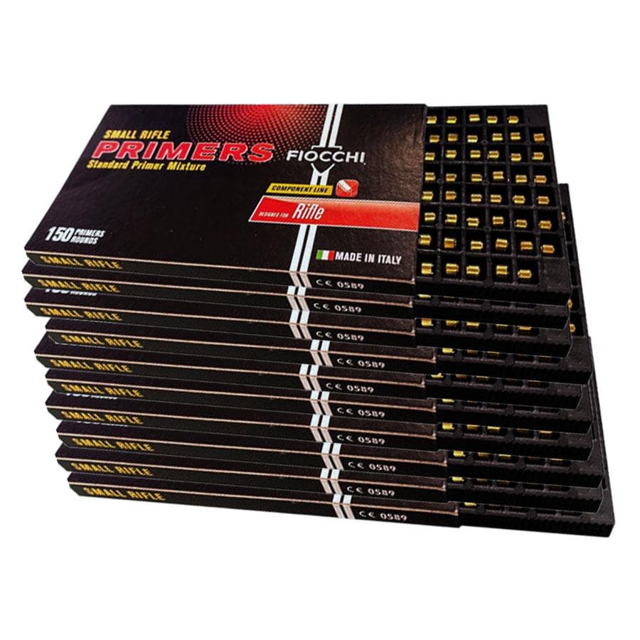 Fiocchi Small Rifle Primers - 1500/ct