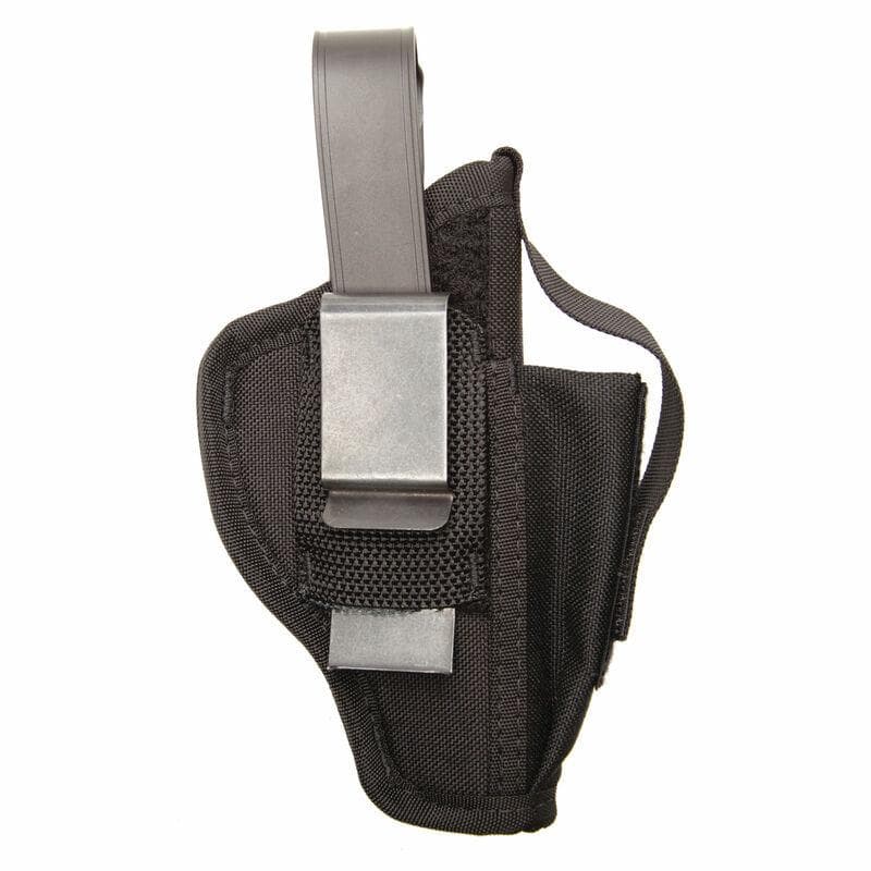 Blackhawk Nylon Multi Use Holster for 4" Barrel Medium/Intermediate DA Revolvers Black Ambi